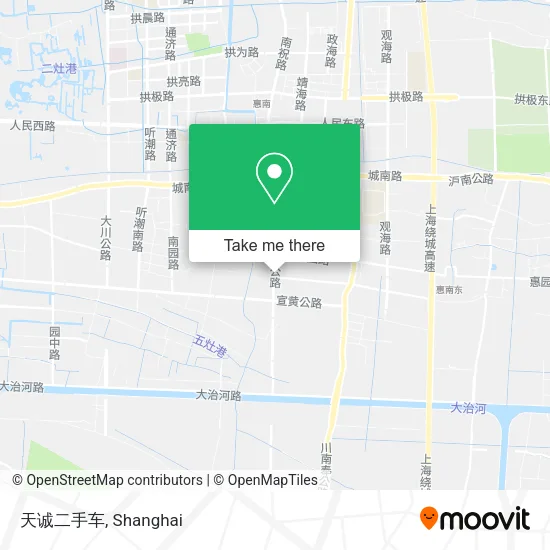 天诚二手车 map