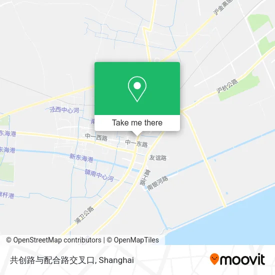 共创路与配合路交叉口 map