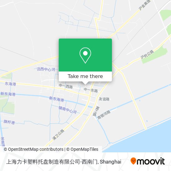 上海力卡塑料托盘制造有限公司-西南门 map