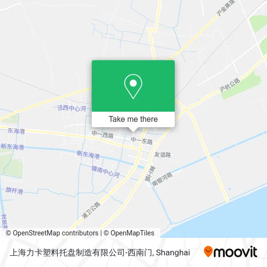上海力卡塑料托盘制造有限公司-西南门 map