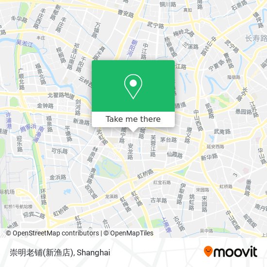 崇明老铺(新渔店) map