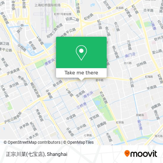 正宗川菜(七宝店) map