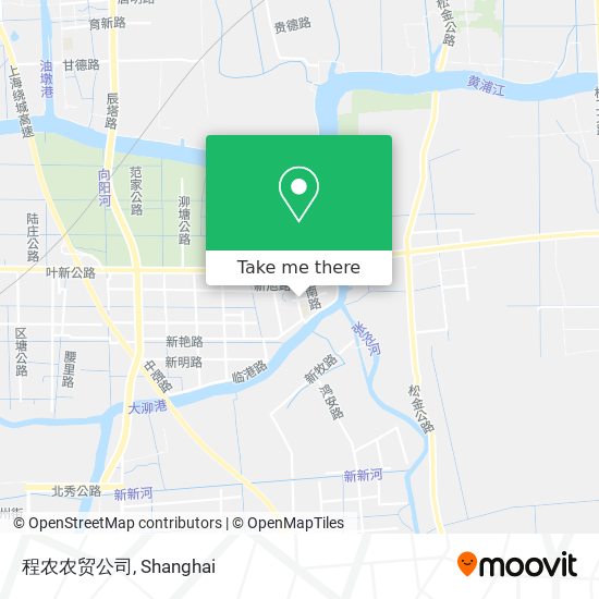 程农农贸公司 map