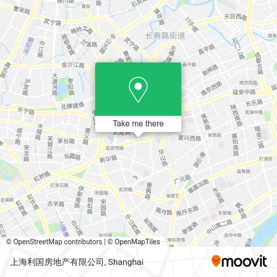 上海利国房地产有限公司 map