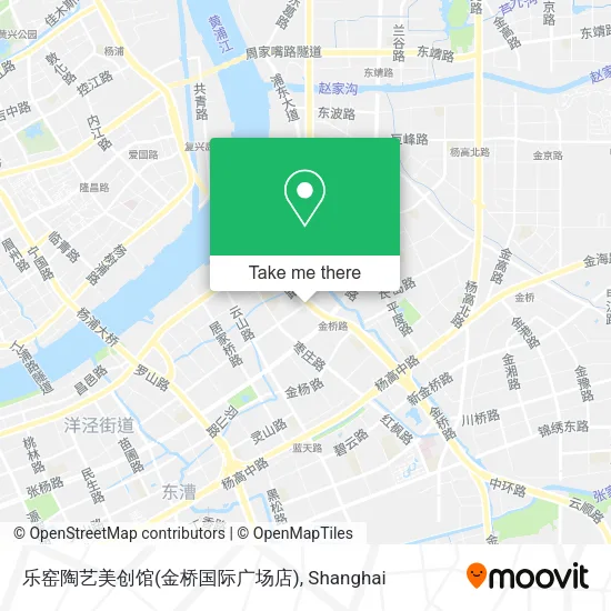 乐窑陶艺美创馆(金桥国际广场店) map