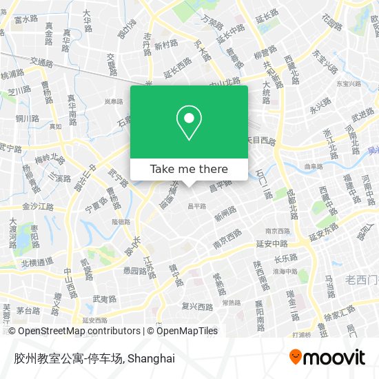 胶州教室公寓-停车场 map