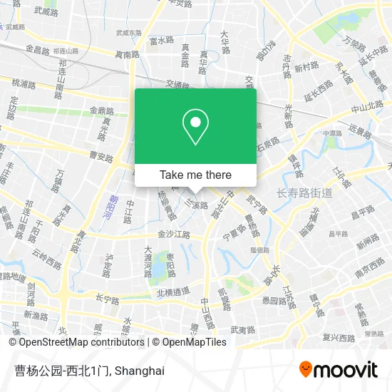 曹杨公园-西北1门 map