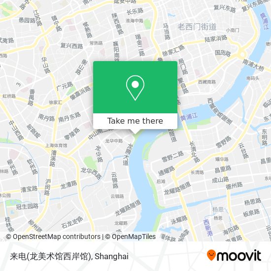 来电(龙美术馆西岸馆) map