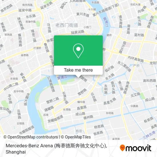 Mercedes-Benz Arena (梅赛德斯奔驰文化中心) map