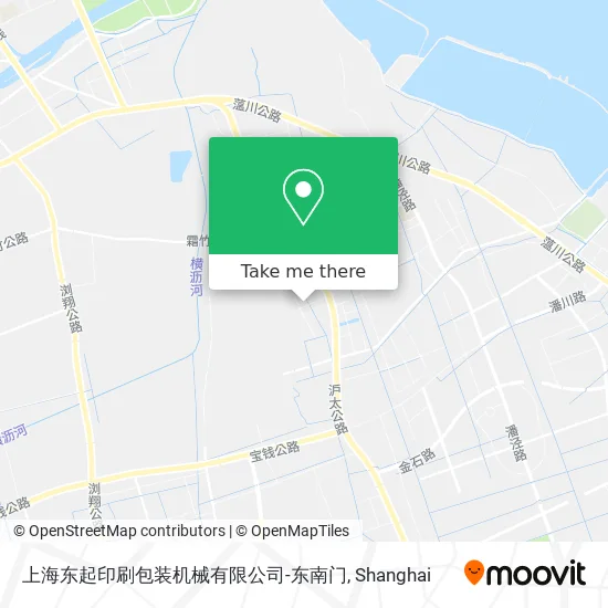 上海东起印刷包装机械有限公司-东南门 map