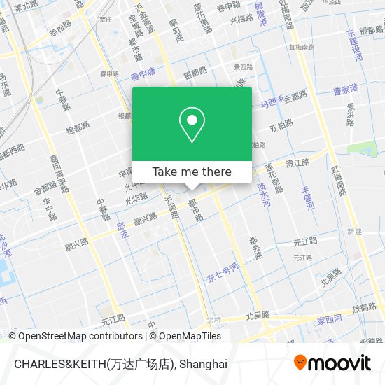 CHARLES&KEITH(万达广场店) map