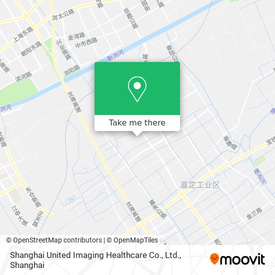 Shanghai United Imaging Healthcare Co., Ltd. map