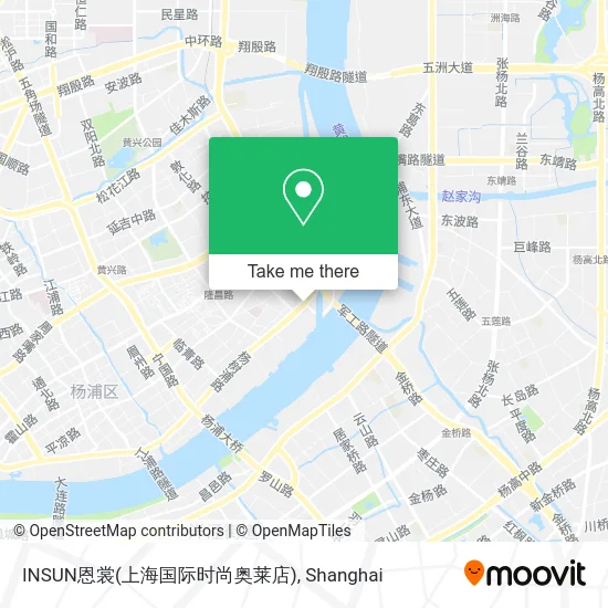 INSUN恩裳(上海国际时尚奥莱店) map