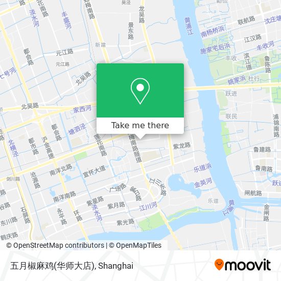 五月椒麻鸡(华师大店) map