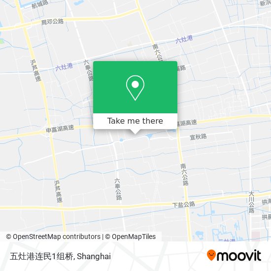 五灶港连民1组桥 map