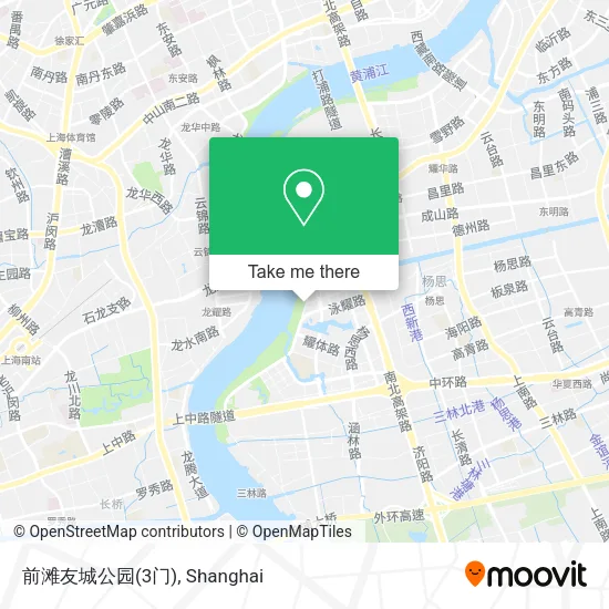 前滩友城公园(3门) map