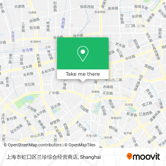 上海市虹囗区兰珍综合经营商店 map