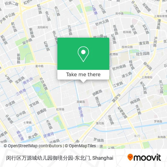 闵行区万源城幼儿园御璄分园-东北门 map