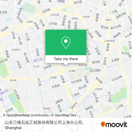 山东三维石化工程股份有限公司上海分公司 map