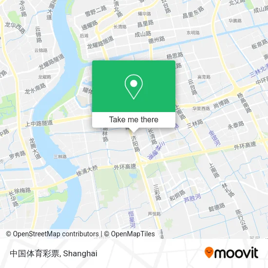 中国体育彩票 map