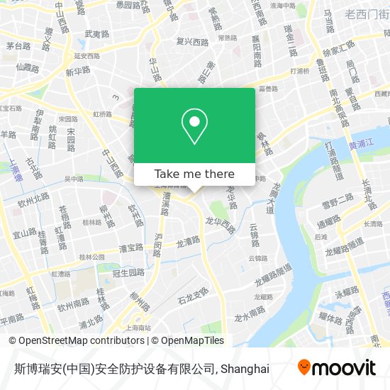 斯博瑞安(中国)安全防护设备有限公司 map