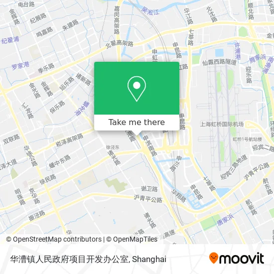 华漕镇人民政府项目开发办公室 map