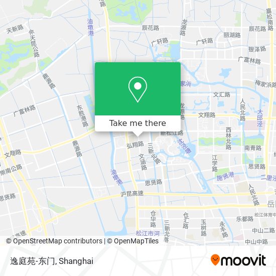 逸庭苑-东门 map