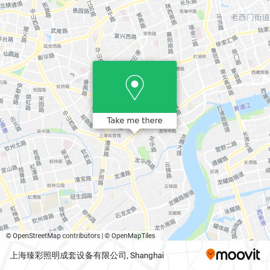 上海臻彩照明成套设备有限公司 map