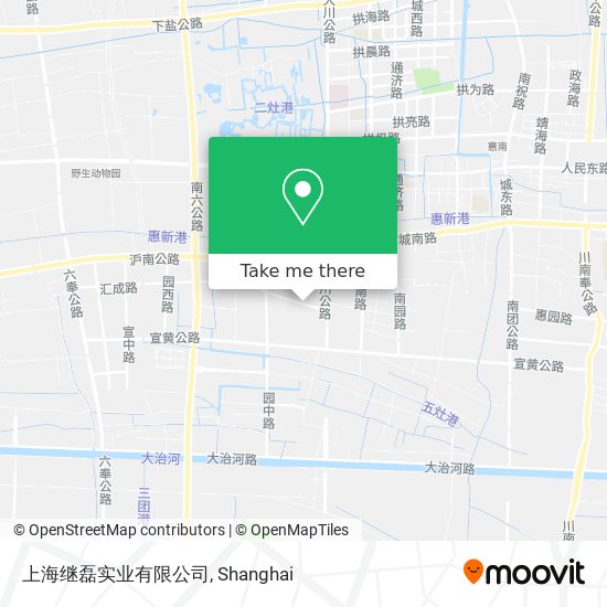 上海继磊实业有限公司 map
