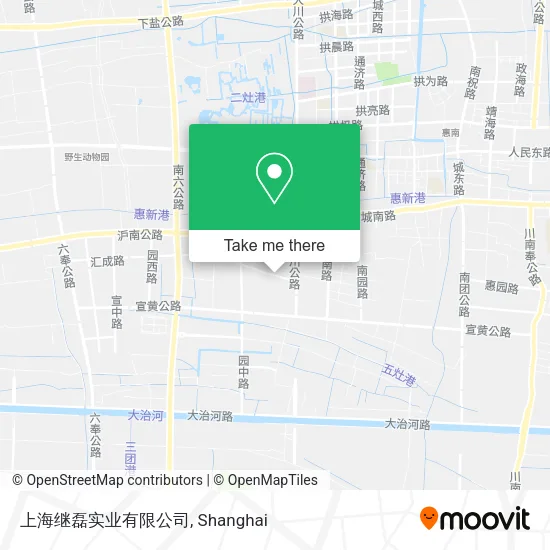 上海继磊实业有限公司 map