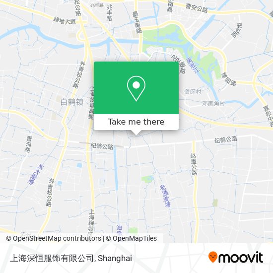 上海深恒服饰有限公司 map