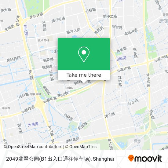 2049翡翠公园(B1出入口通往停车场) map