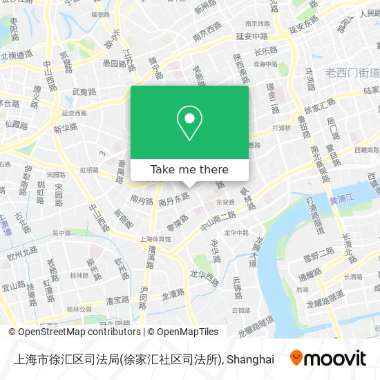 上海市徐汇区司法局(徐家汇社区司法所) map