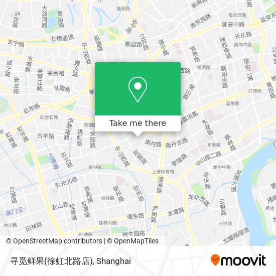 寻觅鲜果(徐虹北路店) map