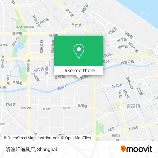 听渔轩渔具店 map