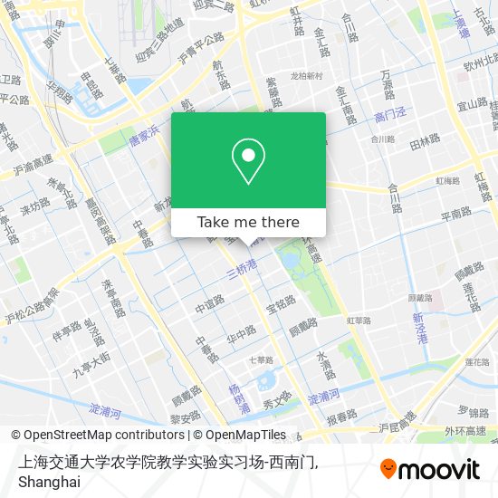 上海交通大学农学院教学实验实习场-西南门 map