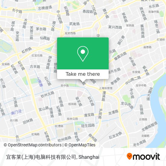 宜客莱(上海)电脑科技有限公司 map