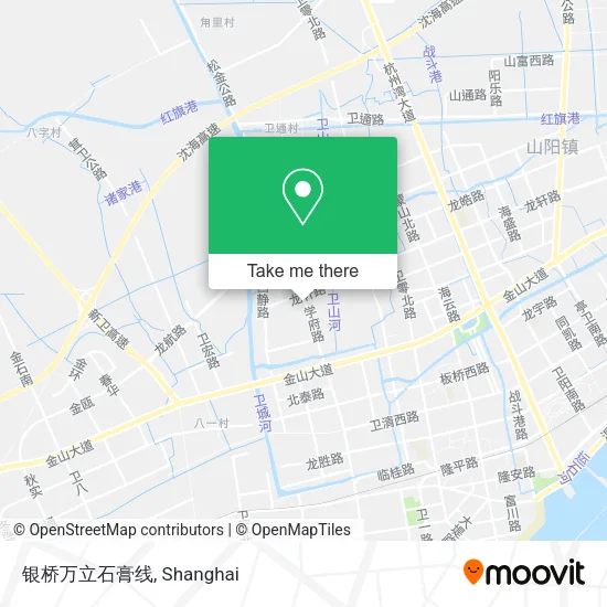 银桥万立石膏线 map
