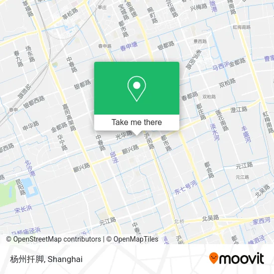 杨州扦脚 map
