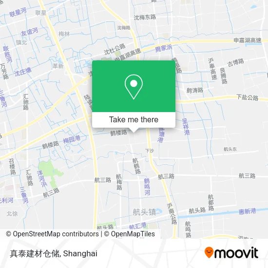 真泰建材仓储 map