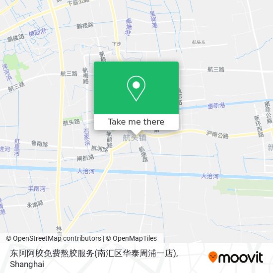 东阿阿胶免费熬胶服务(南汇区华泰周浦一店) map