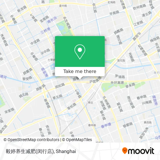 毅婷养生减肥(闵行店) map