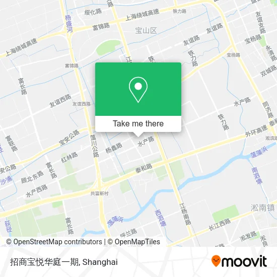 招商宝悦华庭一期 map