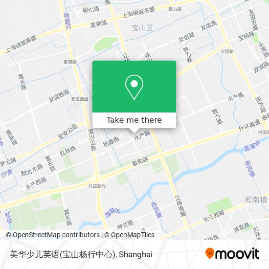 美华少儿英语(宝山杨行中心) map