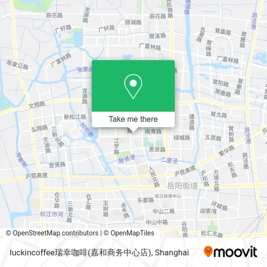luckincoffee瑞幸咖啡(嘉和商务中心店) map