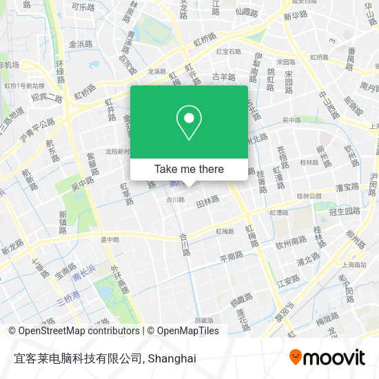 宜客莱电脑科技有限公司 map