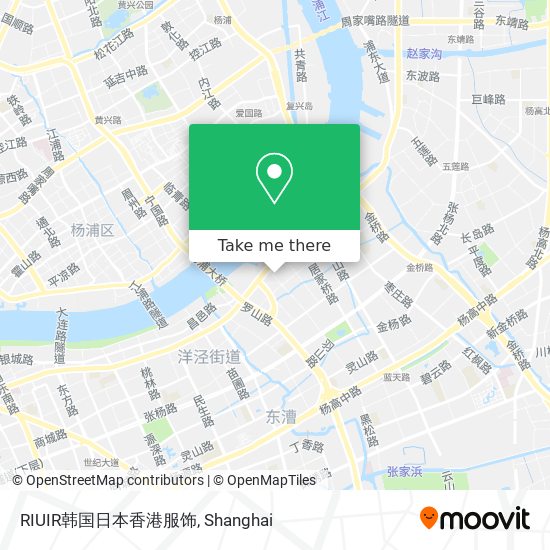 RIUIR韩国日本香港服饰 map