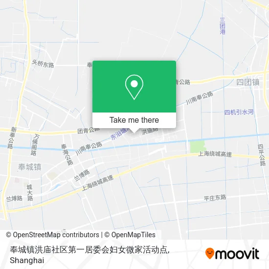 奉城镇洪庙社区第一居委会妇女微家活动点 map