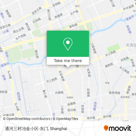 通河三村冶金小区-东门 map