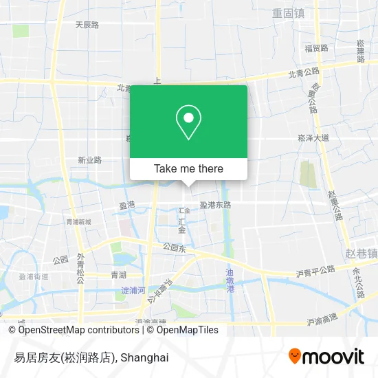 易居房友(崧润路店) map